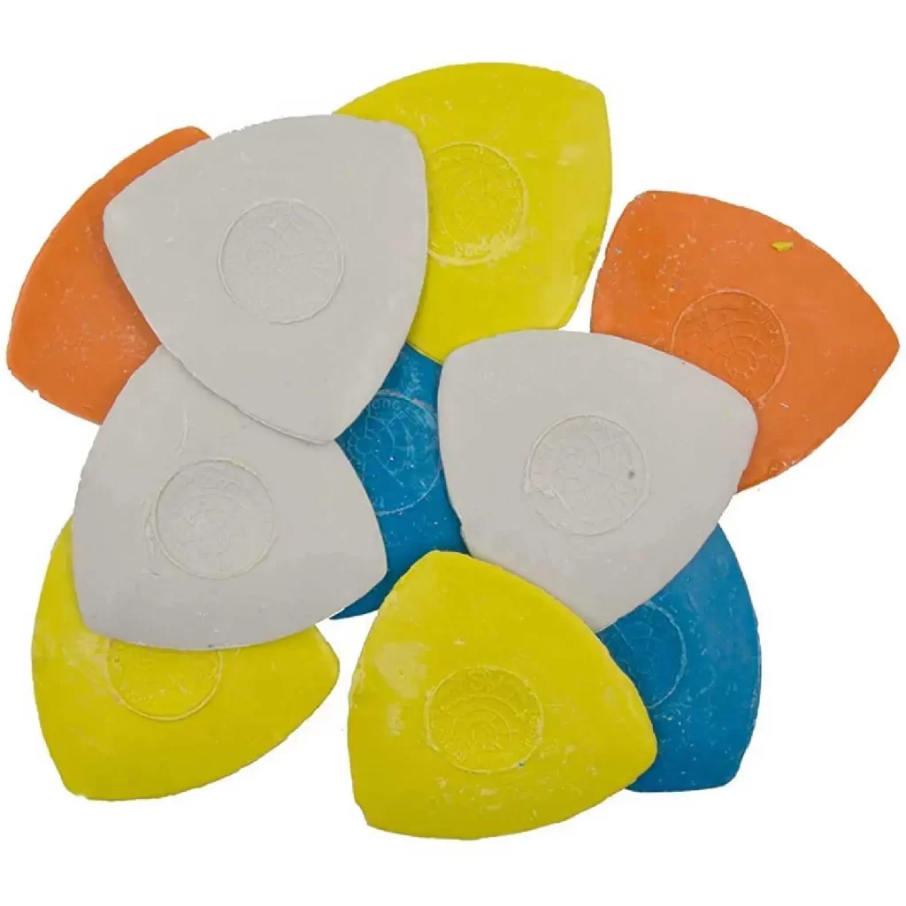 Professional Tailoring/Sewing Triangle Markers, Set of 10 Dust Free Tailoring/Sewing chalks