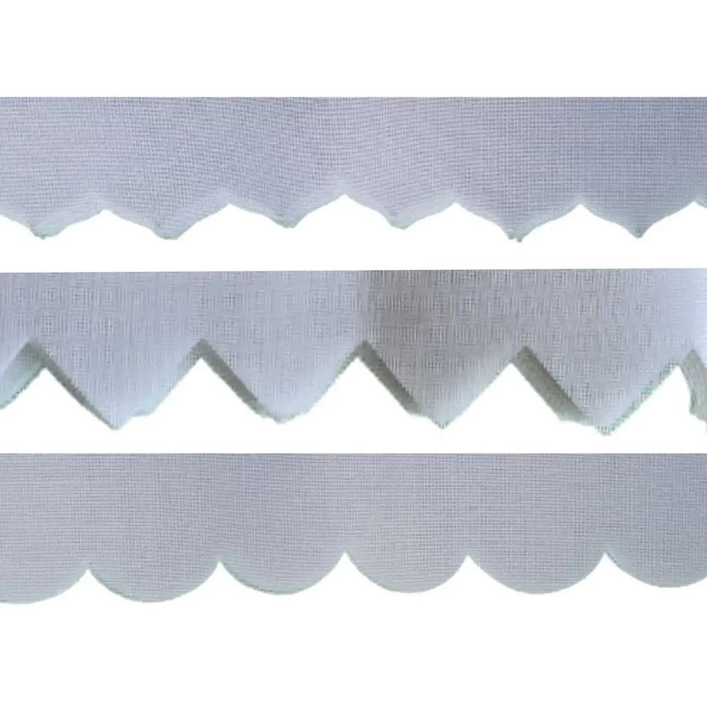 Set of 3 Buckram Jali Fusible Interlining Roll Net Fusible Bukram for Salwar,Belt,Collar,Fancy Gala Neck Pasting Fusing